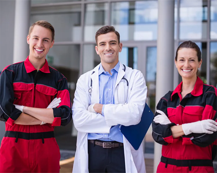 Treinamento de atendimento pré-hospitalar para socorristas