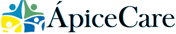 Logomarca da empresa de enfermagem domiciliar Ápice Care